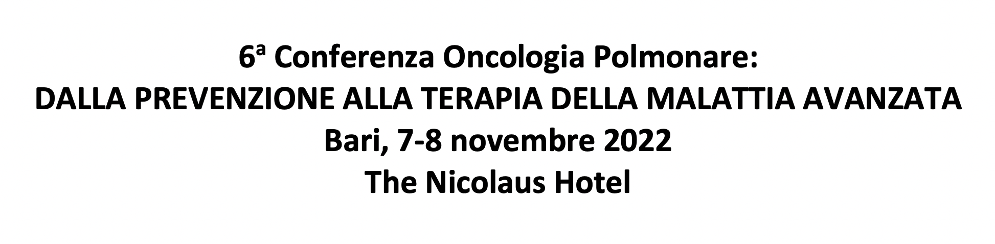 Dalla prevenzione alla terapia della malattia avanzata